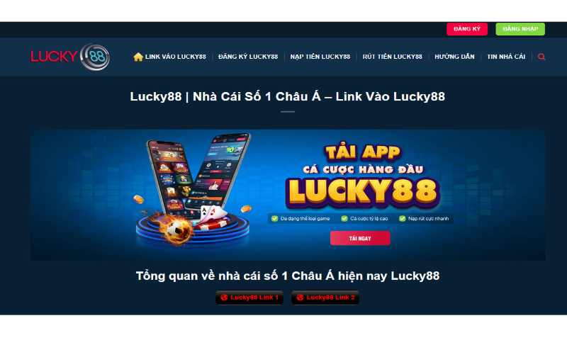 Đôi nét về nhà cái Lucky88vn 