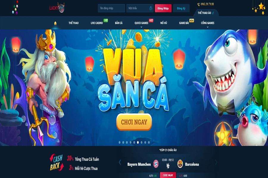 Trải nghiệm game bắn cá Lucky88.tv thưởng siêu khủng